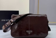 普拉达油腊包2VD073邮差包