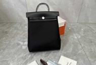 Hermes 爱马仕帆布背包