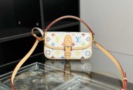 LV x TM NANO DIANE 手袋 型号：M14194白彩