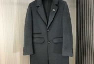 迪奥男士羊毛肯希顿大衣