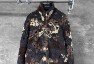 lv路易威登 25ss秋冬新款Nigo联名双面穿羊羔毛绒夹克外套