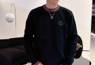 芬迪  秋冬经典翻领羊毛衫