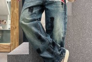 巴黎世家牛仔裤