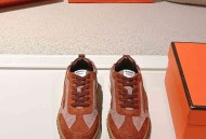 Hermes  24ss休闲运动鞋 麂皮山羊皮运动鞋