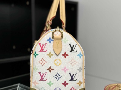 LV x TM NANO SPEEDY 手袋 型号：M13391白彩