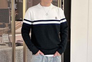 蒙口  秋冬经典翻领羊毛衫