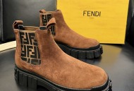 芬迪  靴子高帮同步，