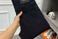  阿玛尼  加绒加厚牛仔裤