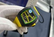 理查德米勒RM061”腕表 碳纤维镂空