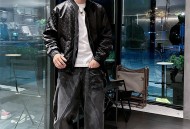 LV男士双面穿夹克外套