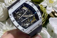 理查德Rm061白色跑道 NTPT白碳代用壳