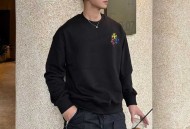 克罗心圆领长袖卫衣