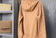 专属标识拼马术骑士刺绣棉质连帽卫衣