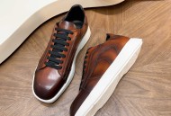 普拉达擦色运动鞋