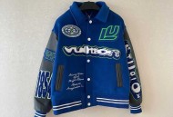 LV棒球纽扣夹克外套