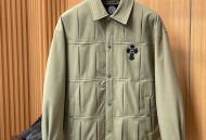 克罗心衬衫羽绒服 