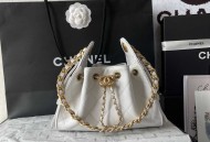 Chanel25S 春夏hobo抽绳水桶mini
