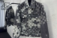 LV棋盘格马赛克牛仔