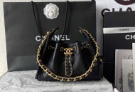 Chanel25S 春夏hobo抽绳水桶mini