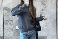 DIOR迪奥老花双面穿羊绒圆领毛衣