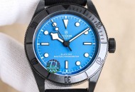 帝陀碧湾黑武士背透腕表