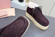 缪缪·MiuMiu羊毛小短靴