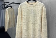 迪奥菱形针织毛衣