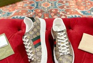 古驰最新Ace系列 小蜜蜂 小白鞋 情侣款 休闲 运动鞋