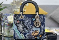 Lady包 Dior 五格刺绣海底珠子型号 : M0565