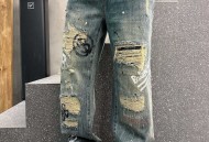 巴黎世家牛仔裤