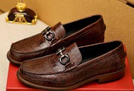 菲拉格慕爆款正装皮鞋