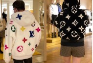 路易威登金貂绒外套