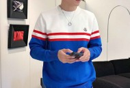 蒙口秋冬经典翻领羊毛衫