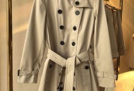 桑德林汉姆式Trench风衣