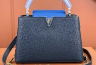 Capucines 小号 宝蓝配妖蓝金 型号：M20844