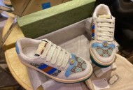 Gucci古驰珐琅扣 擦脏做旧小脏鞋