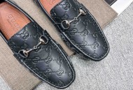 古奇，英文名Gucci，官网旗舰店商务休闲驾车豆豆鞋