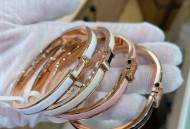 爱马仕H超窄版珐琅手镯