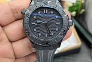 墨黑海马300系列43.5mm陶瓷壳8806机械