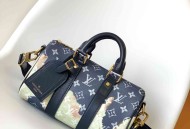 路易威登M46804变码芯片 蓝色火焰 男包枕头包