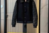 芬迪羊毛飞行员 外套大衣